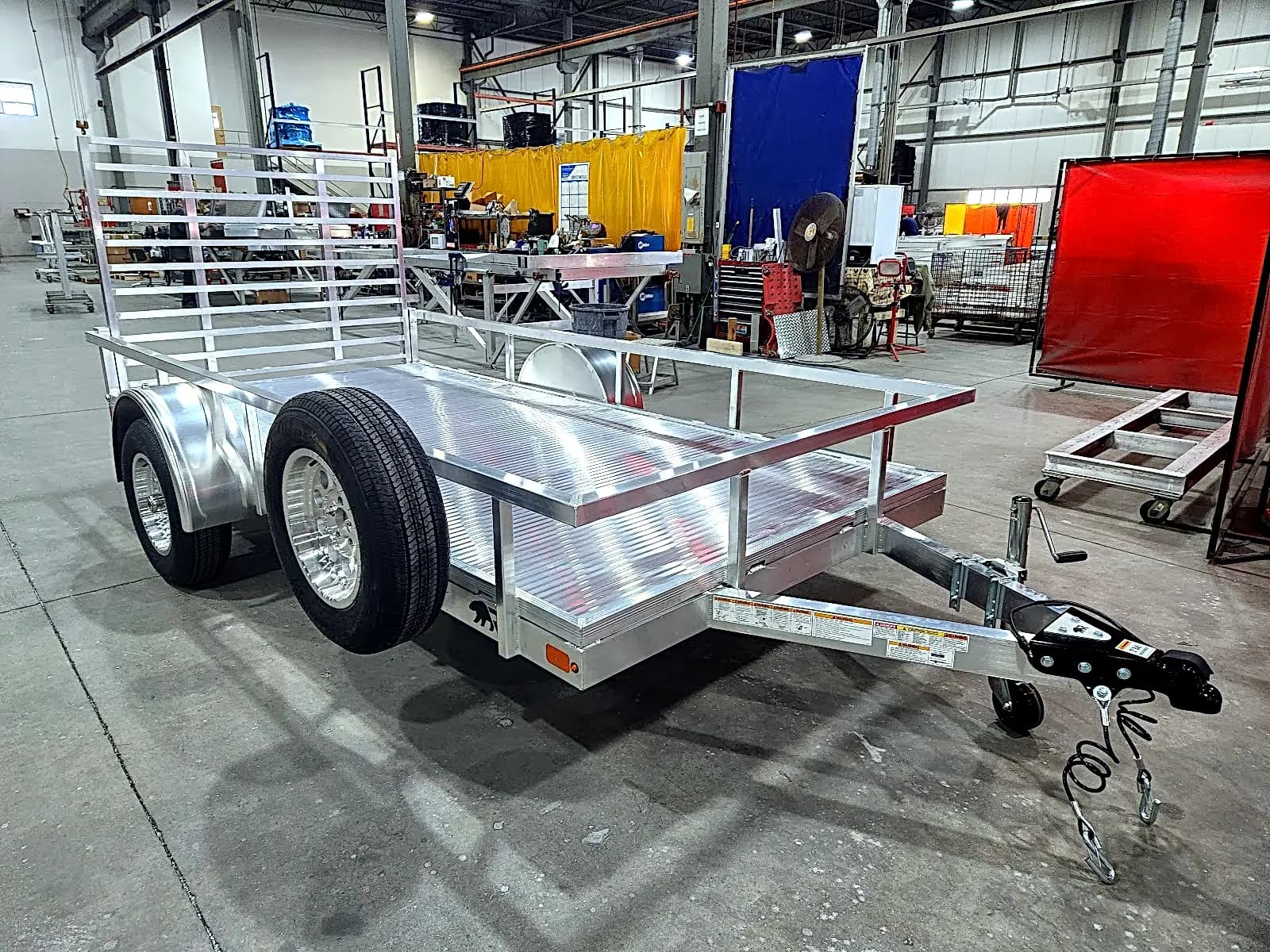 Real Rugged build: 6' x 12' — Perimeter rail, Air flow ramp