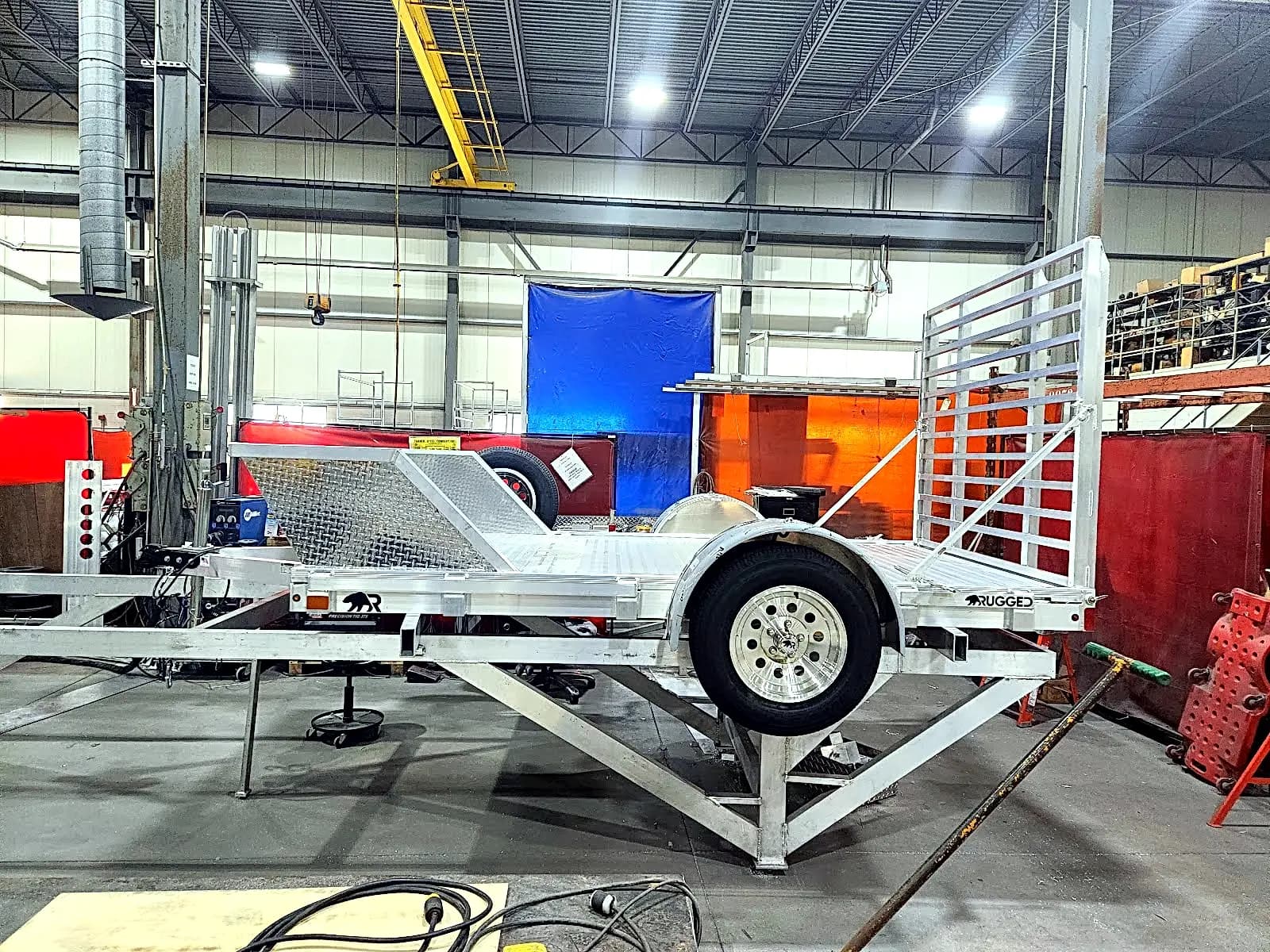 Real Rugged build: 6' x 10' — Air flow ramp