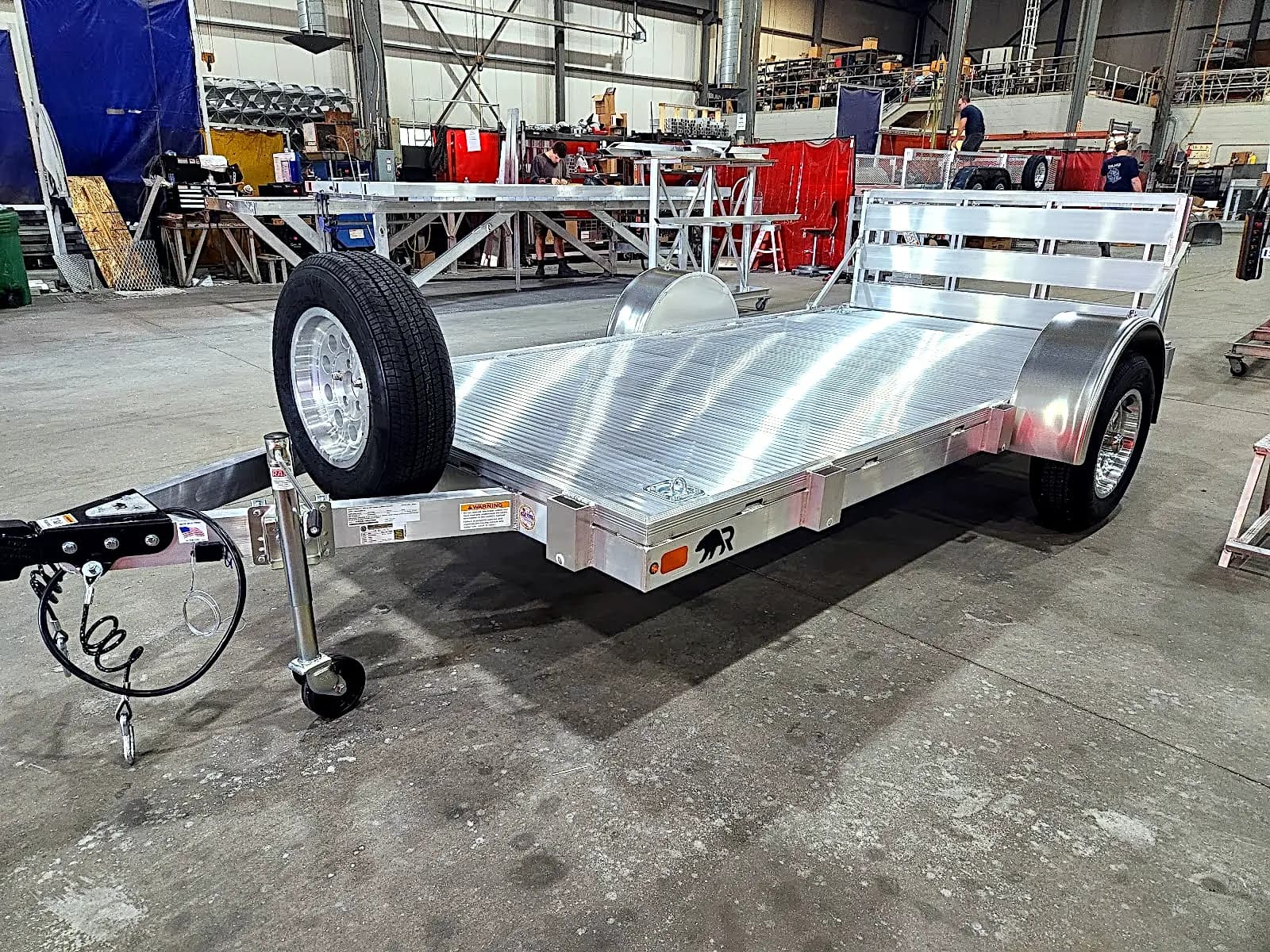 Real Rugged build: 6' x 12' — Bi-fold ramp