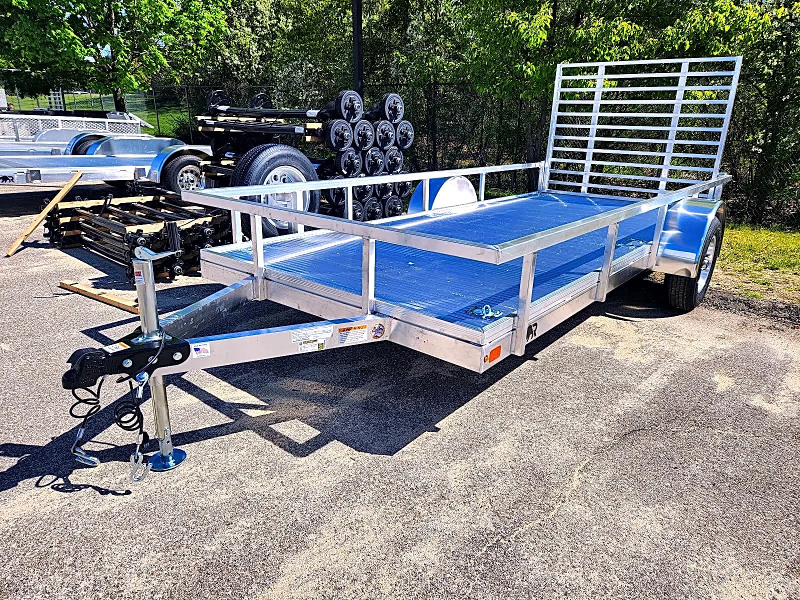 Real Rugged build: 6' x 14' — Perimeter rail, Air flow ramp