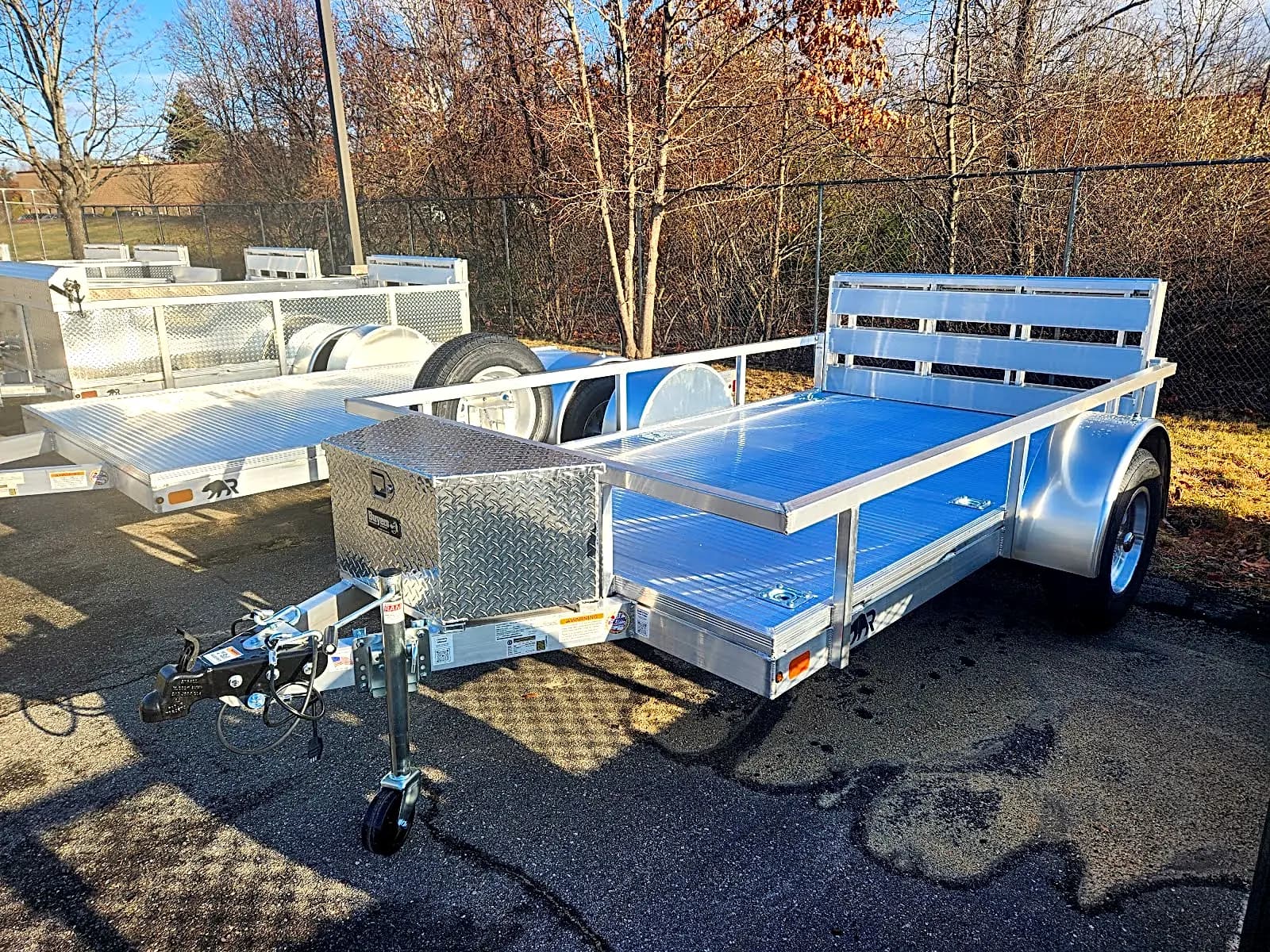Real Rugged build: 5' x 10' — Perimeter rail, Bi-fold ramp