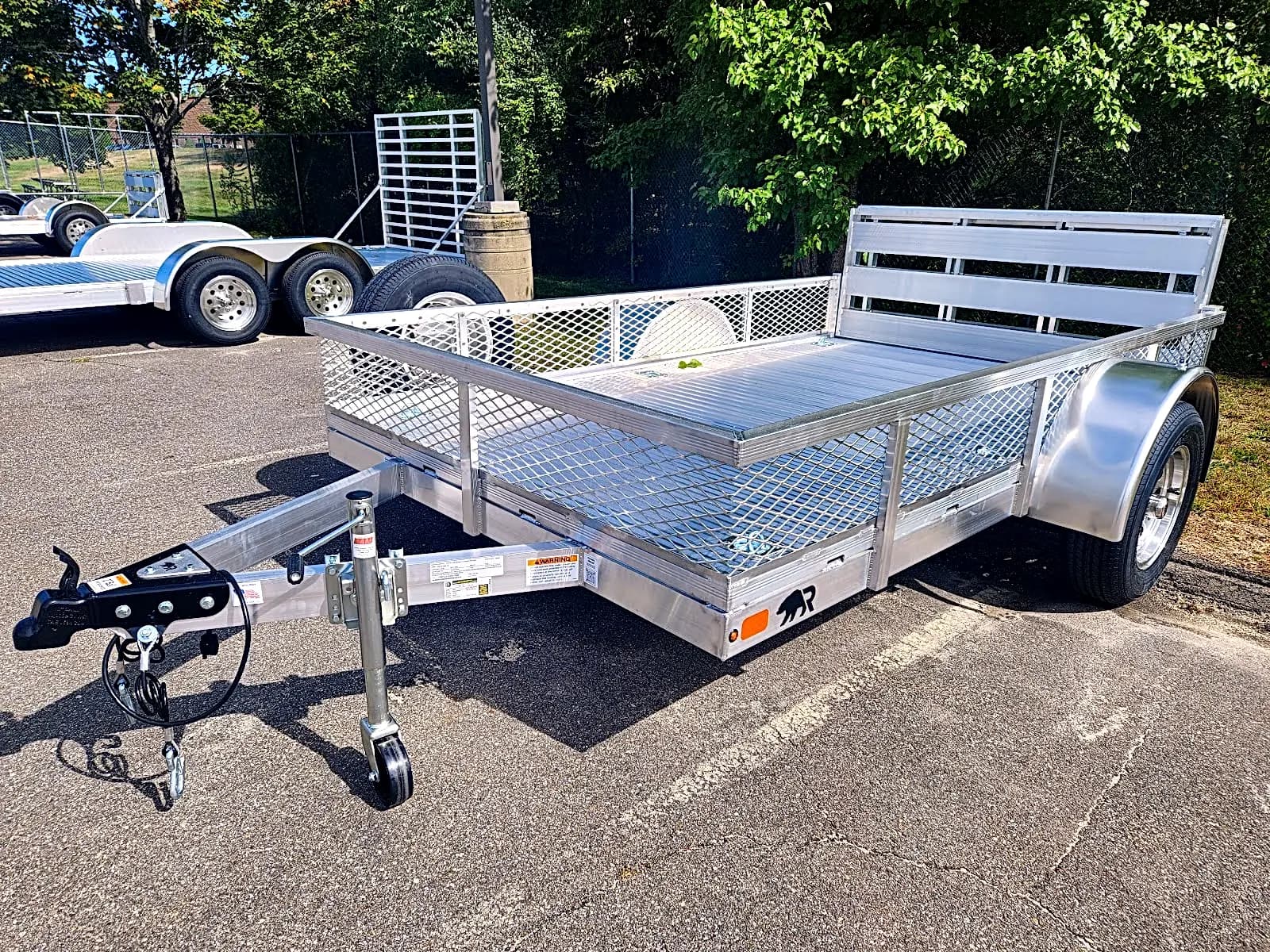 Real Rugged build: 6' x 10' — Mesh sides, Bi-fold ramp