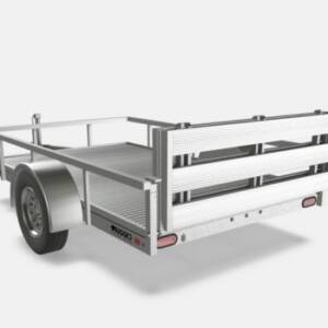 Bi-Fold Ramp - 48" Long for 5' Wide Trailer