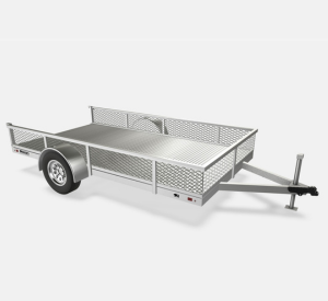 13" Rail with Expanded Metal / Mesh for 6.5' x 12' Trailer