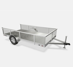 21" Rail with Expanded Metal / Mesh for 6.5' x 12' Trailer
