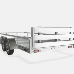 Bi-Fold Ramp - 48" Long for 6.5' Wide Trailer