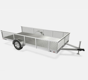 21" Rail with Expanded Metal / Mesh for 6.5' x 14' Trailer