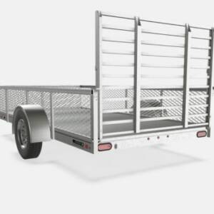 Air Flow Ramp - 48" Long for 6' Wide Trailer
