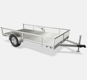 13" Rail with Expanded Metal / Mesh for 6' x 12' Trailer