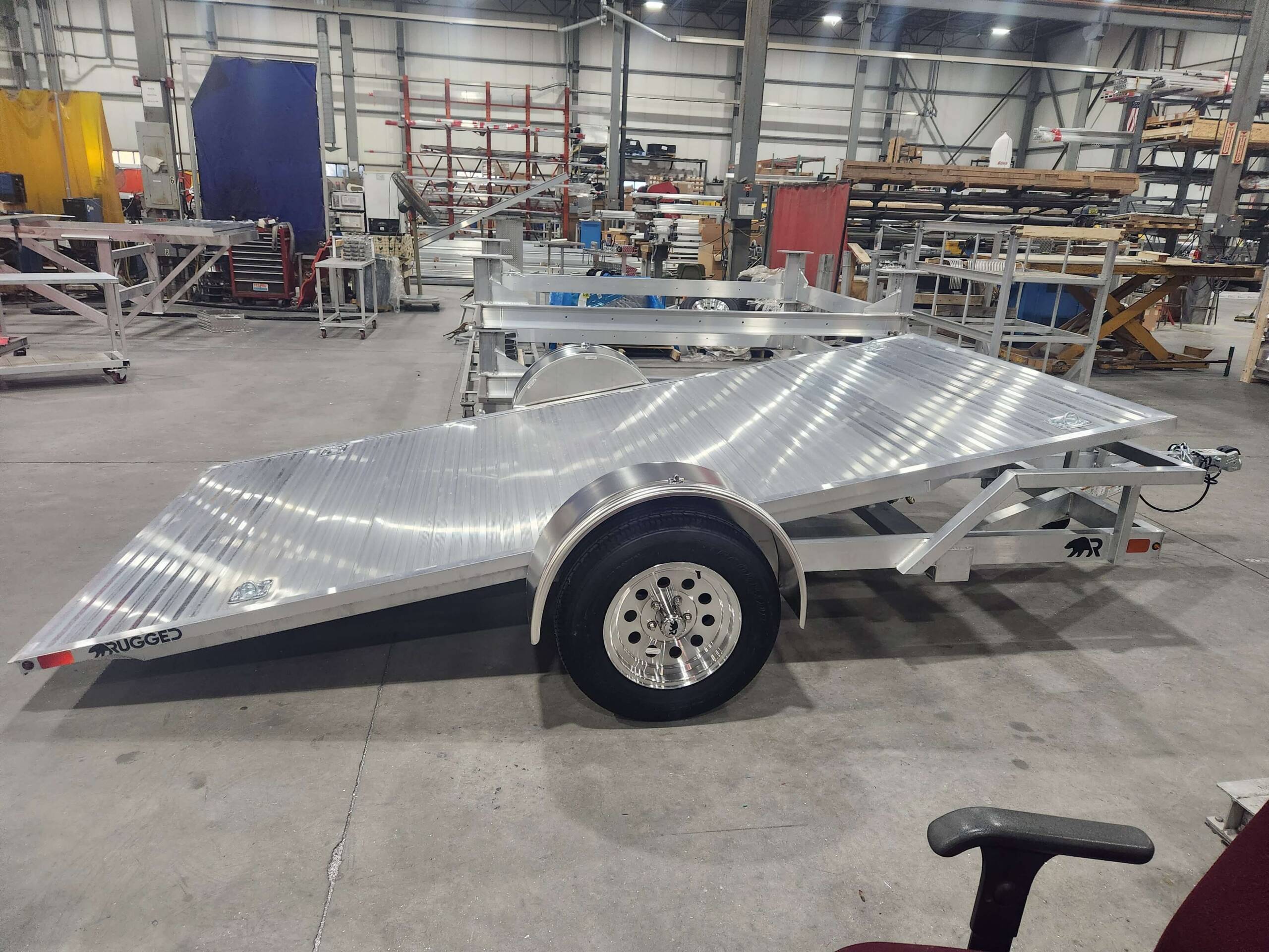 6' x 12' tilt trailer