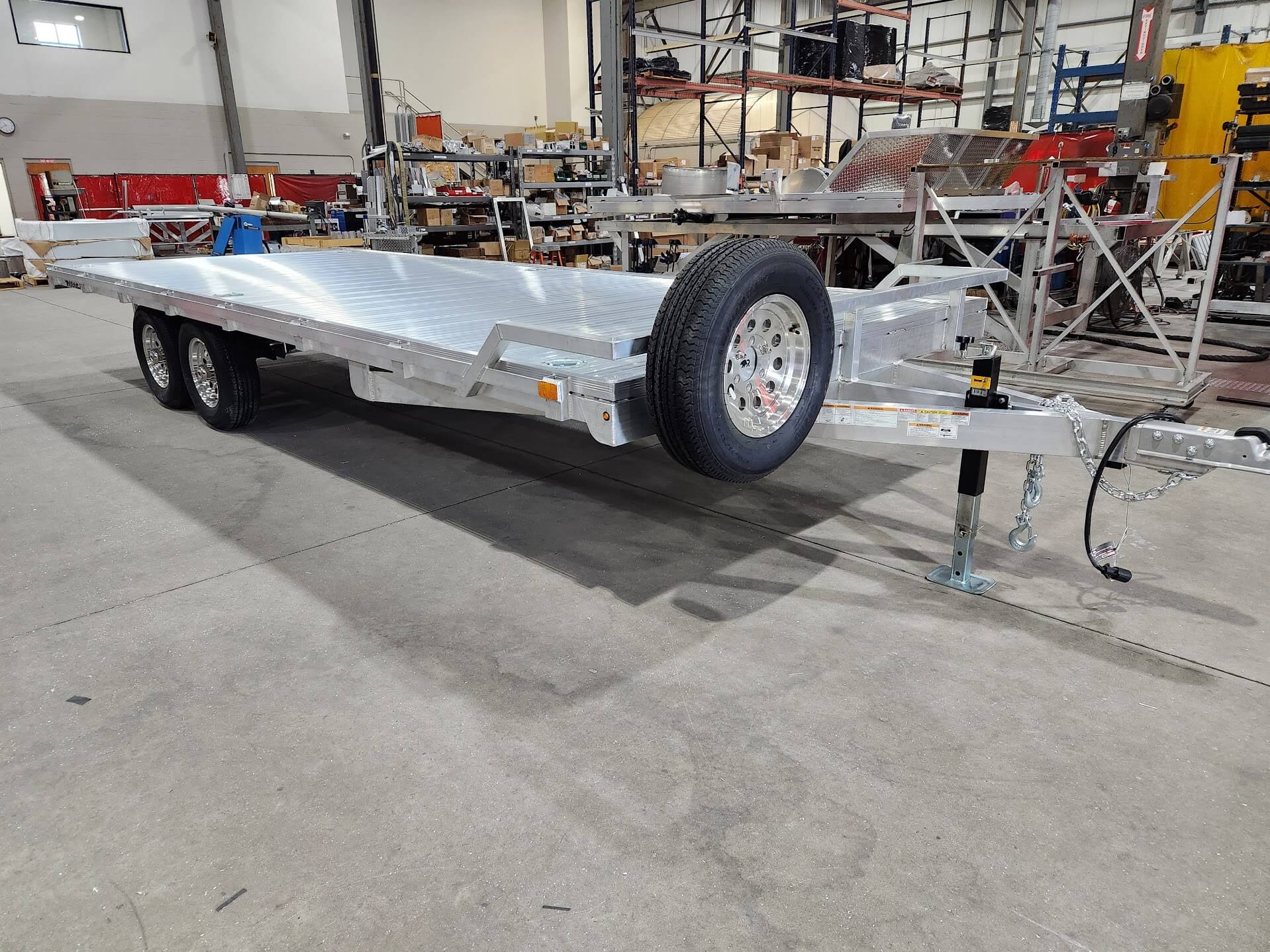8' x 20' deckover trailer