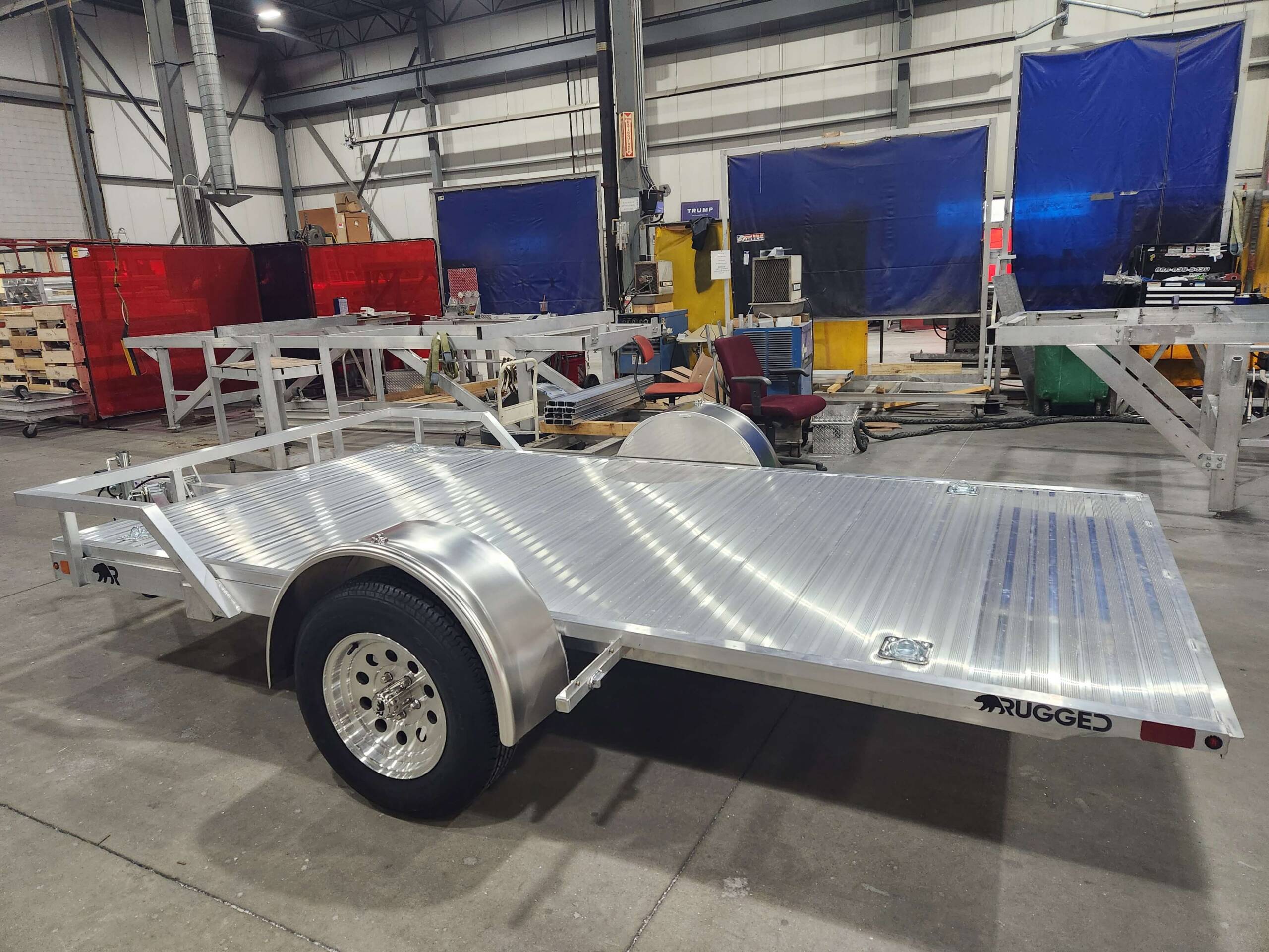 6' x 12' tilt trailer
