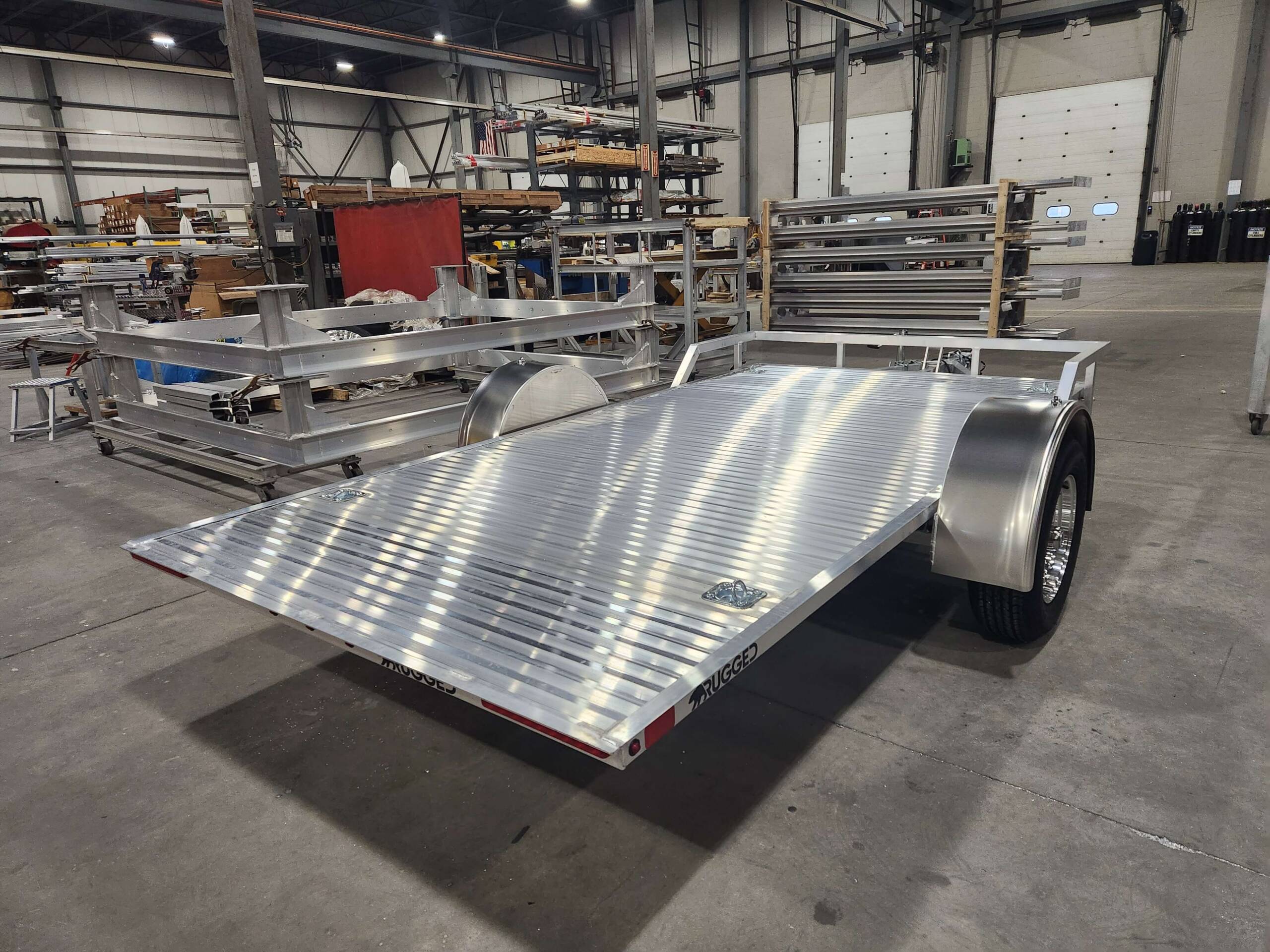 6' x 12' tilt trailer